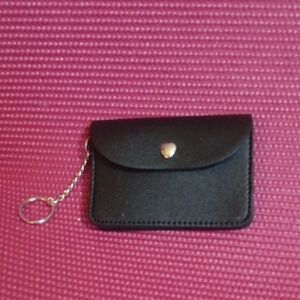 Black Wallet with Chain